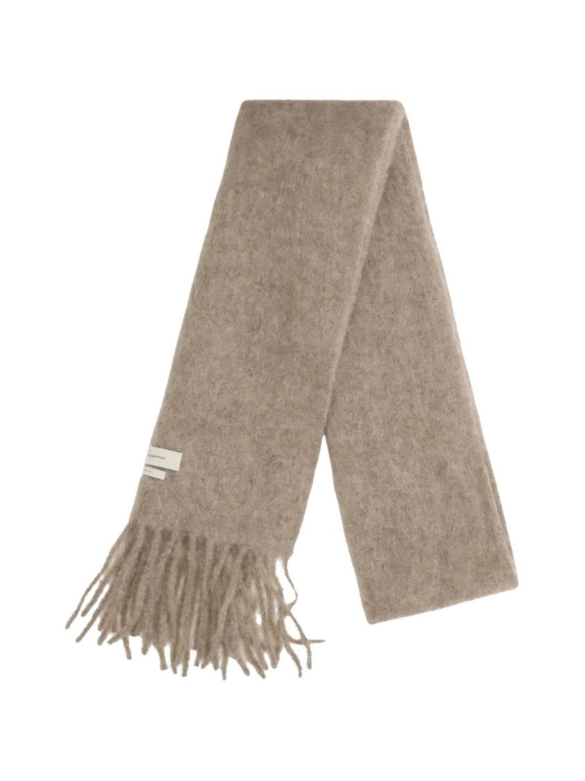 Jacquemus Fringed Ends Silk-Nylon Rectangular Scarf