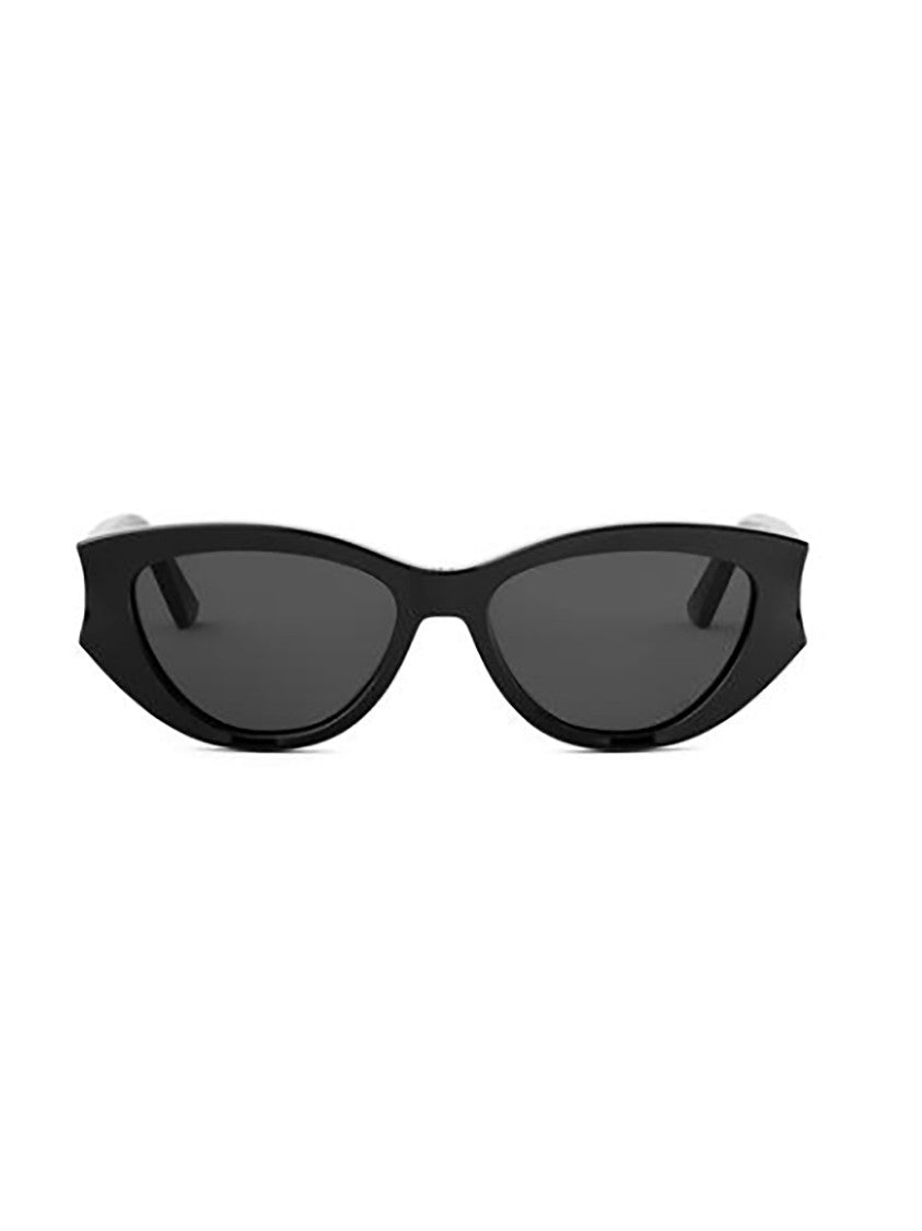 Dior Bold Cat-Eye Sunglasses With Glossy Black Finish