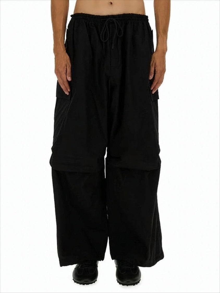 Y-3 Wide-Leg Casual Pants With Elastic Waistband