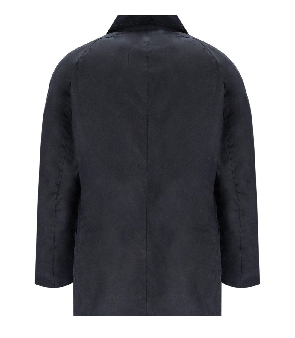 Barbour Ashby Wax Navy Blue Jacket