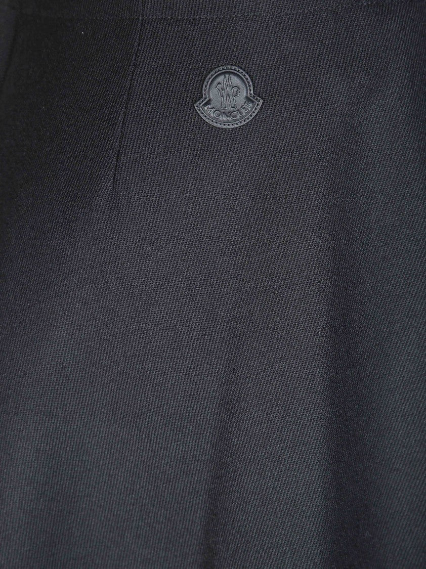Moncler Drawstring Detail A-Line Skirt