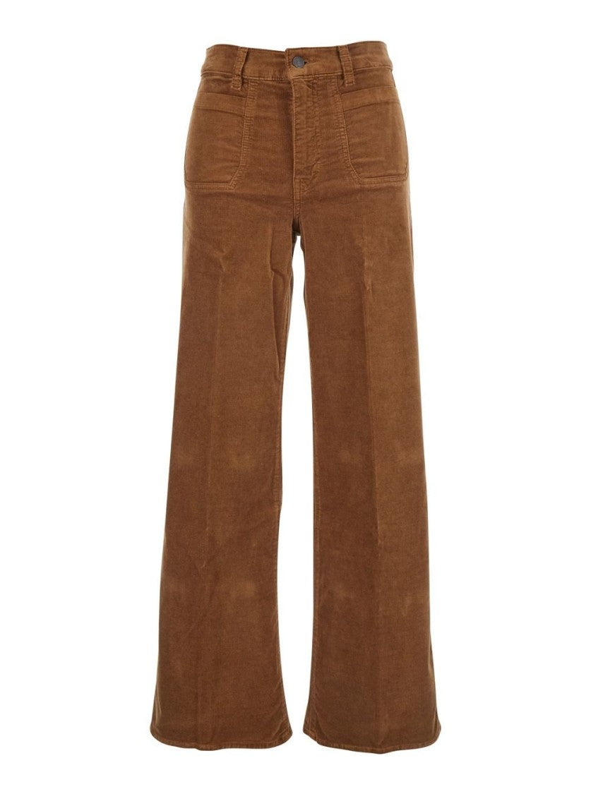 Frame Le Slim Palazzo Jeans – Brown