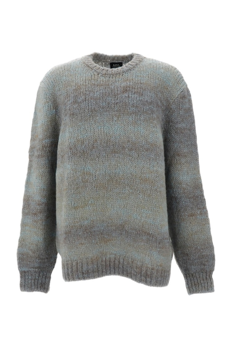 A.P.C. Marcos Gradient Wool Alpaca Sweater