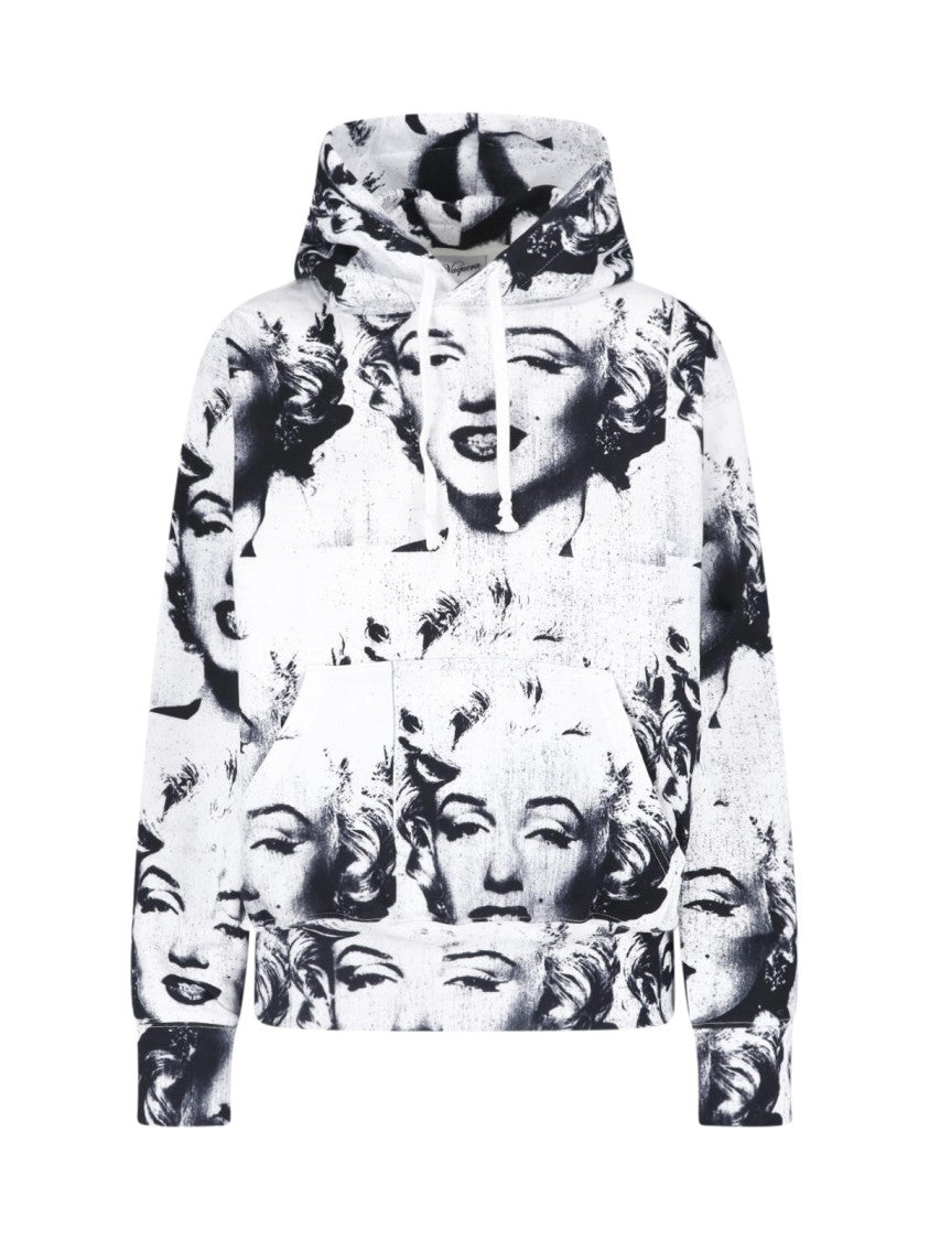 Vaquera Graphic Face Print Hoodie