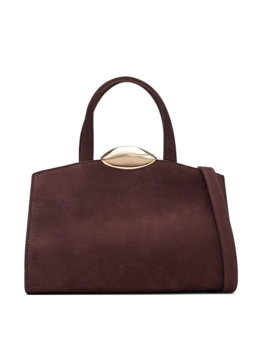 Benedetta Bruzziches Structured Handbag With Detachable Shoulder Strap And Minimalist Design