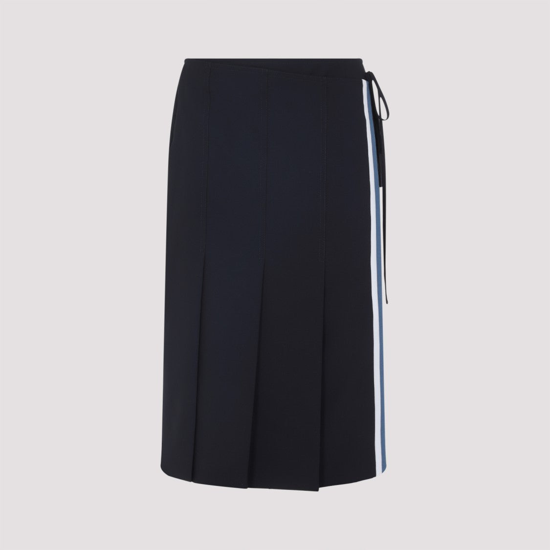 Marni Pleated Virgin Wool Skirt