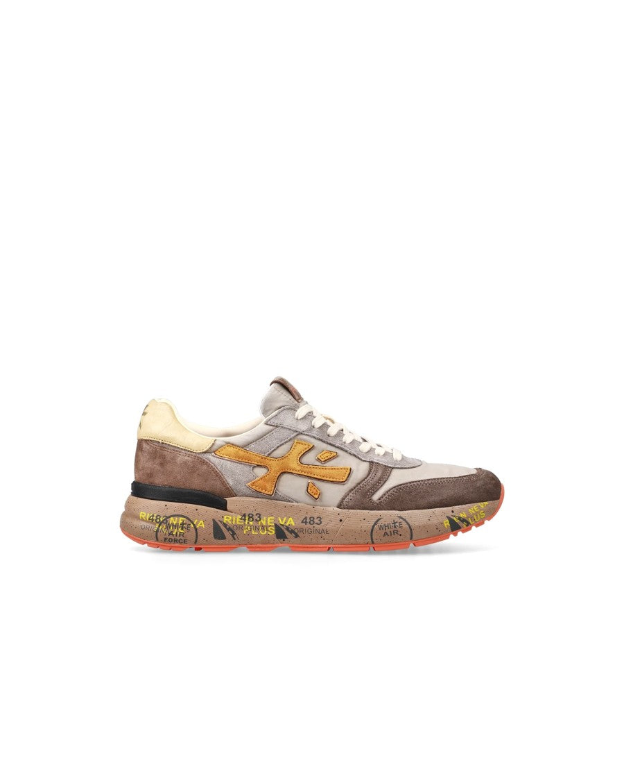 Premiata Mustard Gray Sneakers