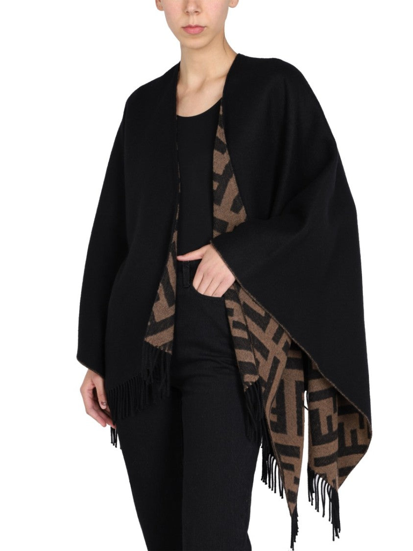 Fendi Reversible Poncho