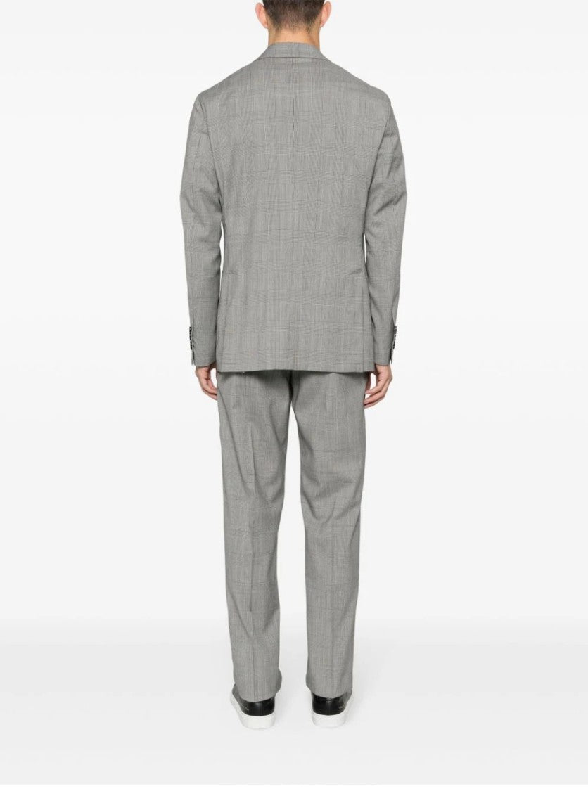 Lardini Light Gray Wool Suit