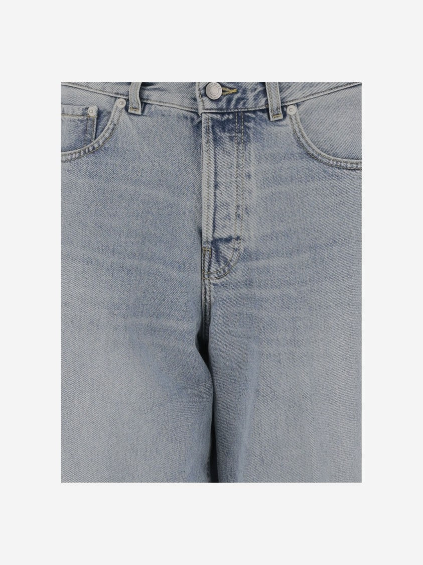 Haikure Wide Fit Cotton Denim Jeans