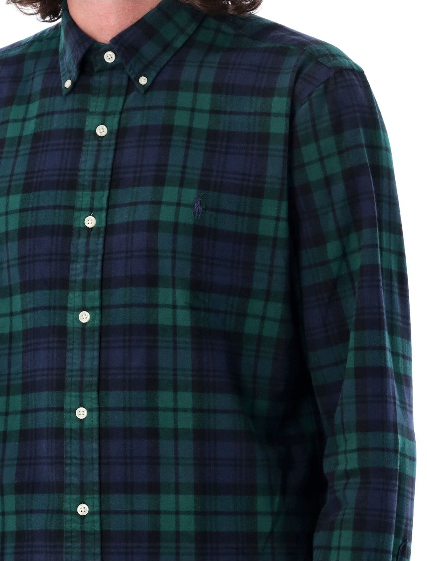 Polo Ralph Lauren Long-Sleeve Check Pattern Shirt