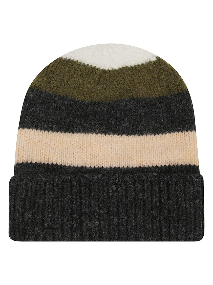Alanui Vibrant Multicolor Alpaca Blend Striped Hat
