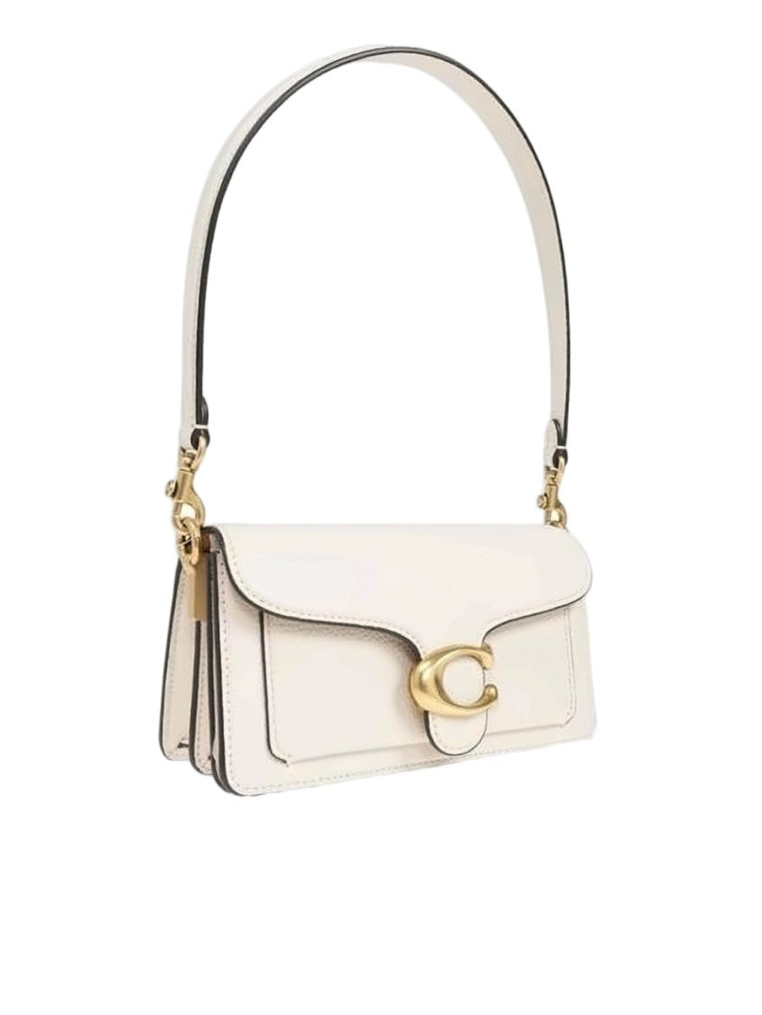 Coach Structured Crossbody Bag With Gold-Tone Clasp