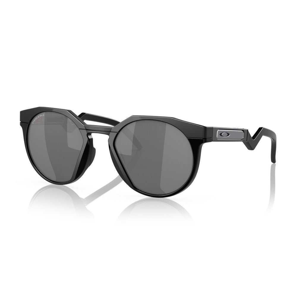 Oakley Oo9242 - Hstn Matte Black Round Sunglasses