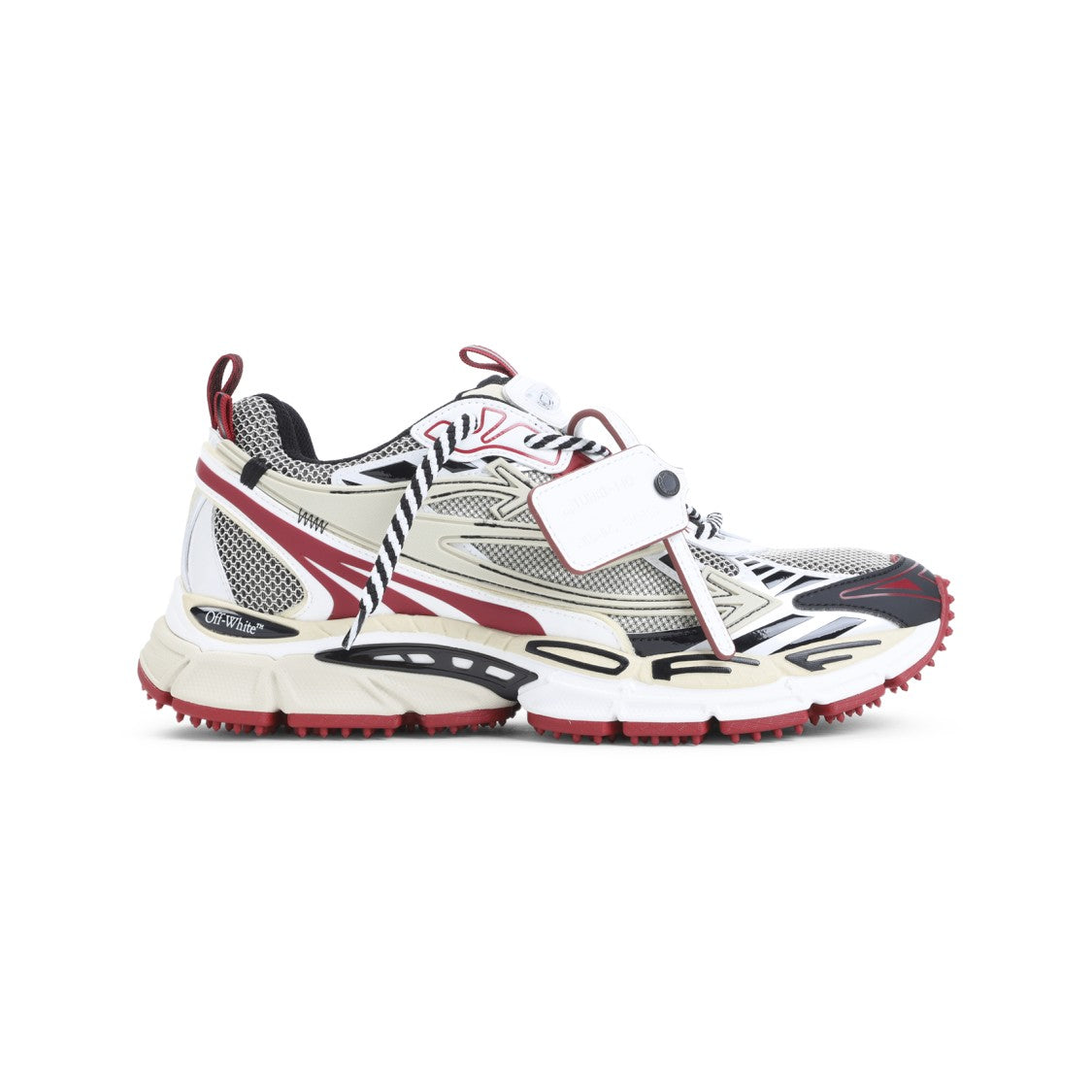 Off-White Ow Be Right Back Sand Polyurethane Sneakers