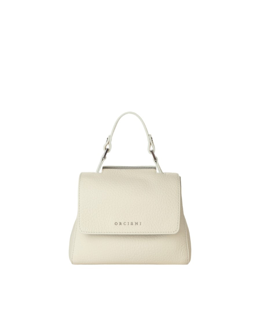 Orciani Sveva Mini Soft Pebbled Handbag