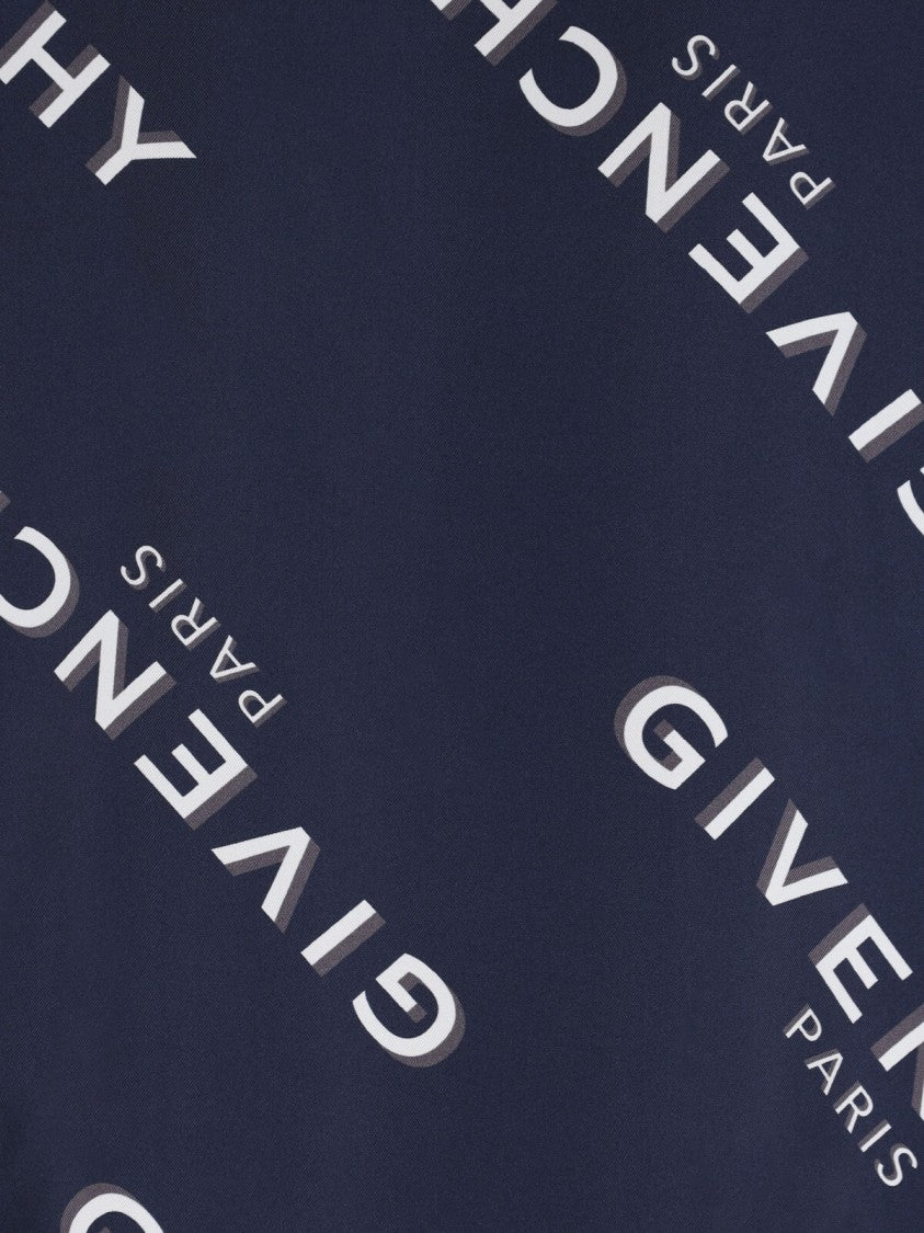 Givenchy Bowling Shirt – Blue