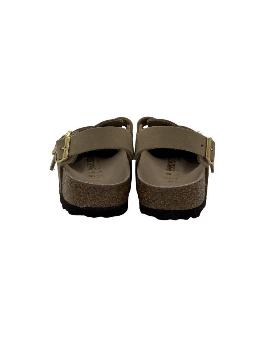 Birkenstock Tokio Clog – Sandcastle Nubuck Leather