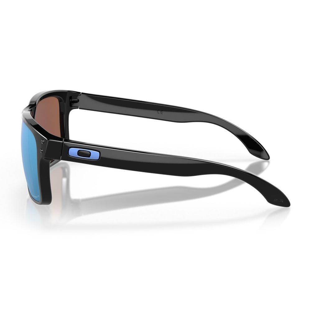 Oakley Oo9102 - Holbrook Glossy Black Rectangular Sunglasses