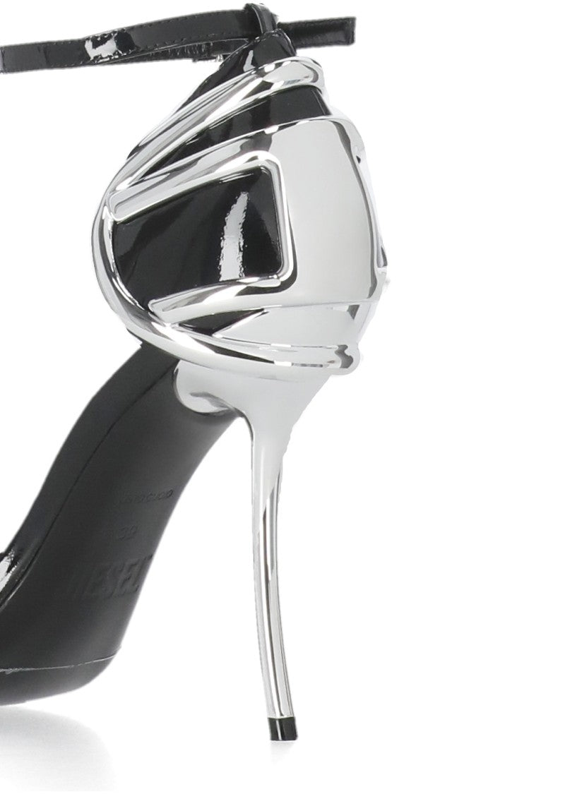 Diesel D-Ten&Half Heeled Sandals