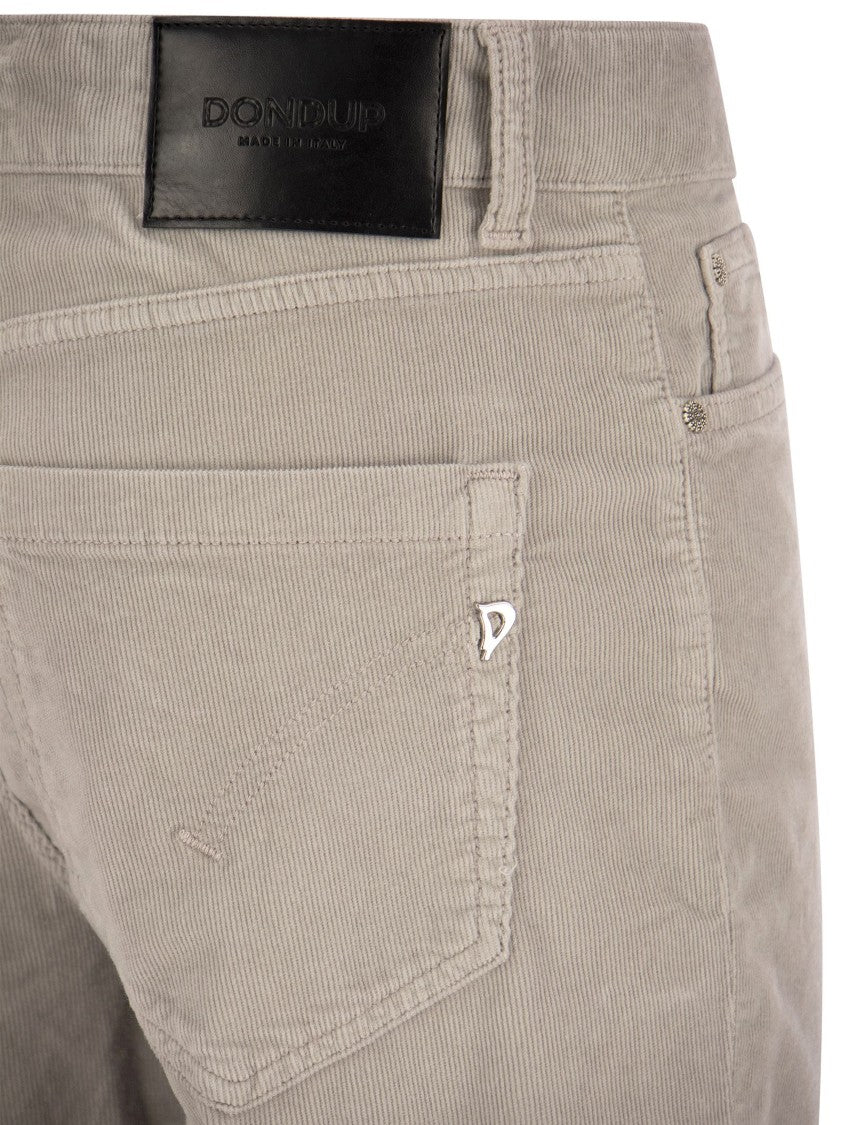 Dondup Koons - Multi-Striped Velvet Trousers