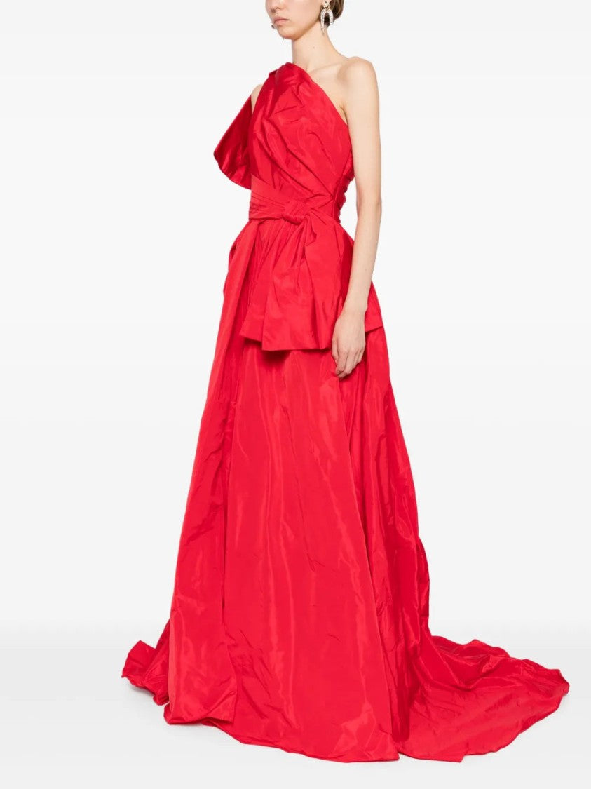 Saiid Kobeisy Aqua Sky Taffeta Evening Dress