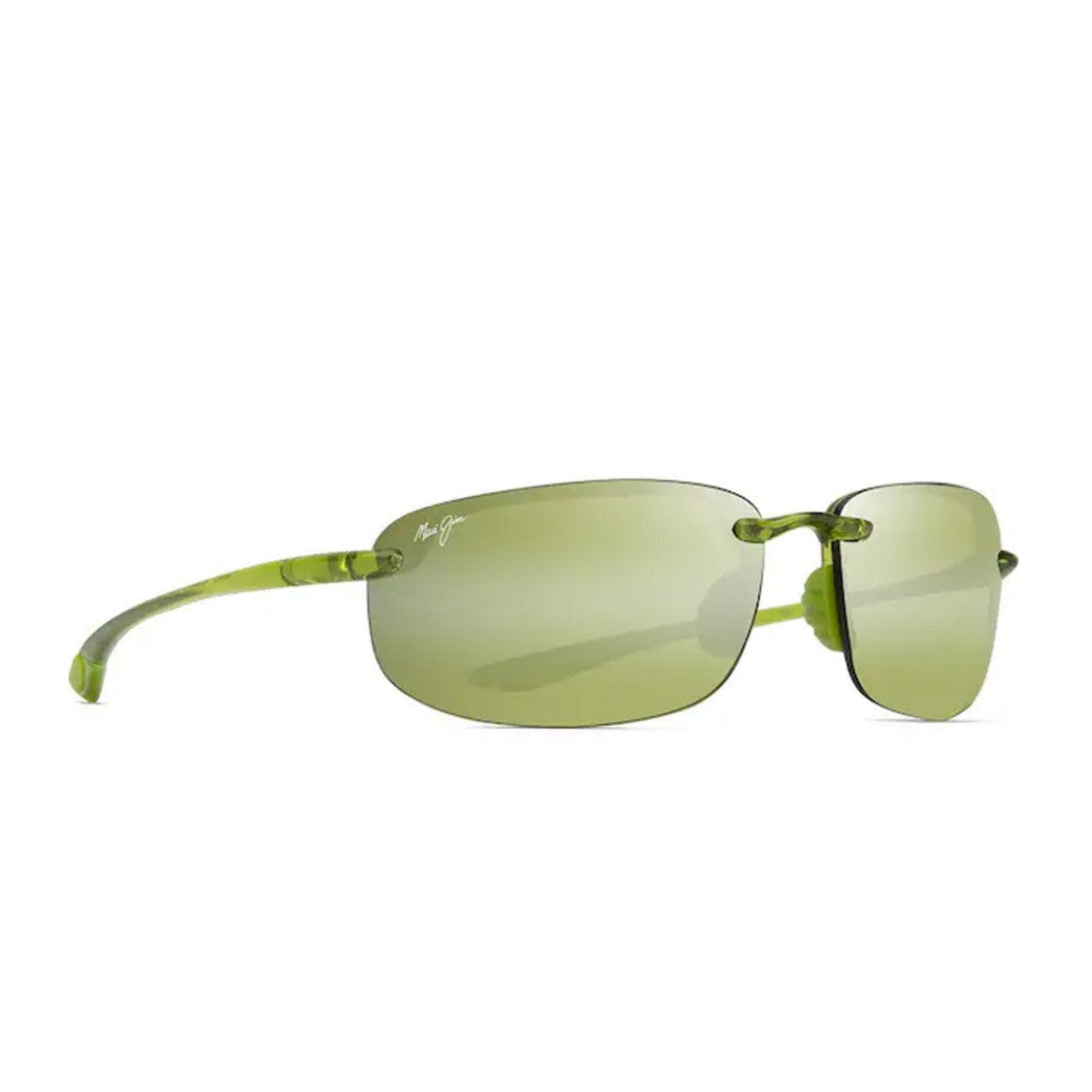 Maui Jim Green Maui Ht Ho'okipa Polycarbonate Wraparound Sunglasses