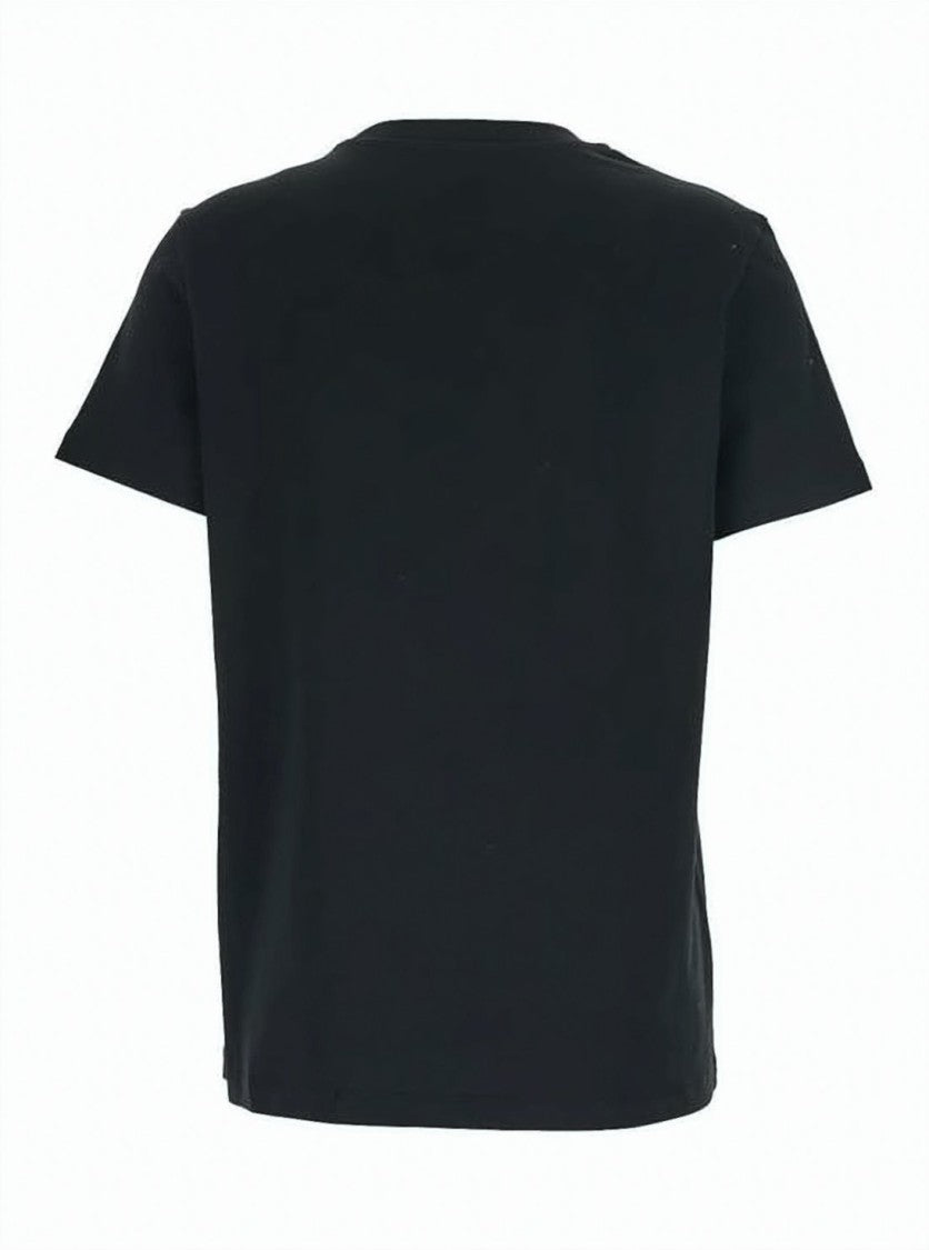 Moncler Short-Sleeved T-Shirt With Bold Stripe Detail