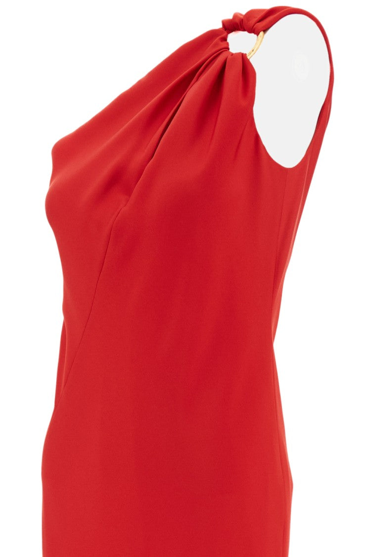 Max Mara Fluid One-Shoulder Maxi Dress