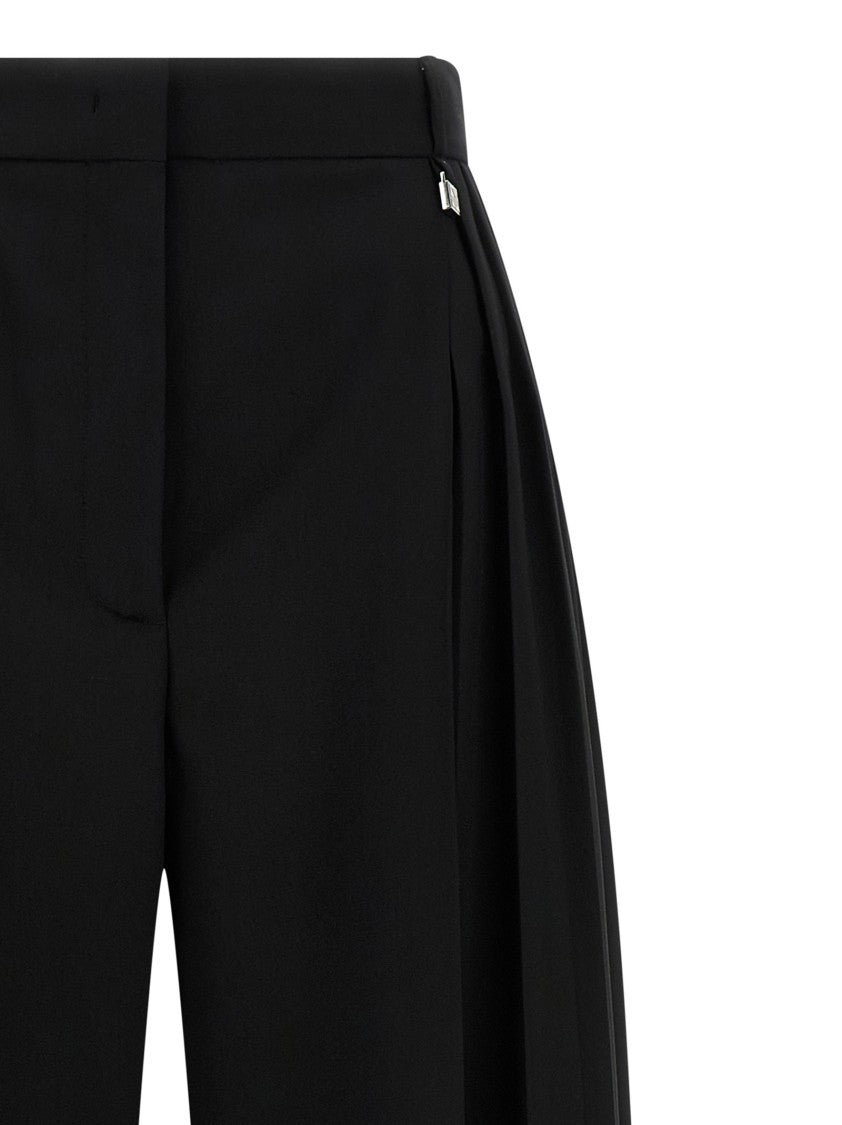 Giuseppe Di Morabito High-Waist Wide Leg Pants With Side Pleats