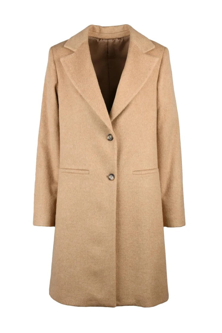 Guttha Mid-Length Beige Guttha Coat