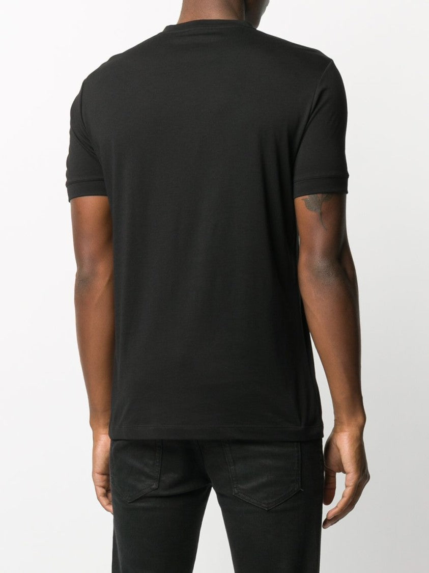 Giorgio Armani Crew Neck Black T-Shirt