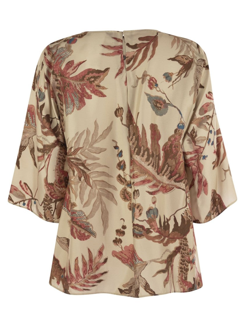 Max Mara Filippo - Printed Silk Soft Blouse