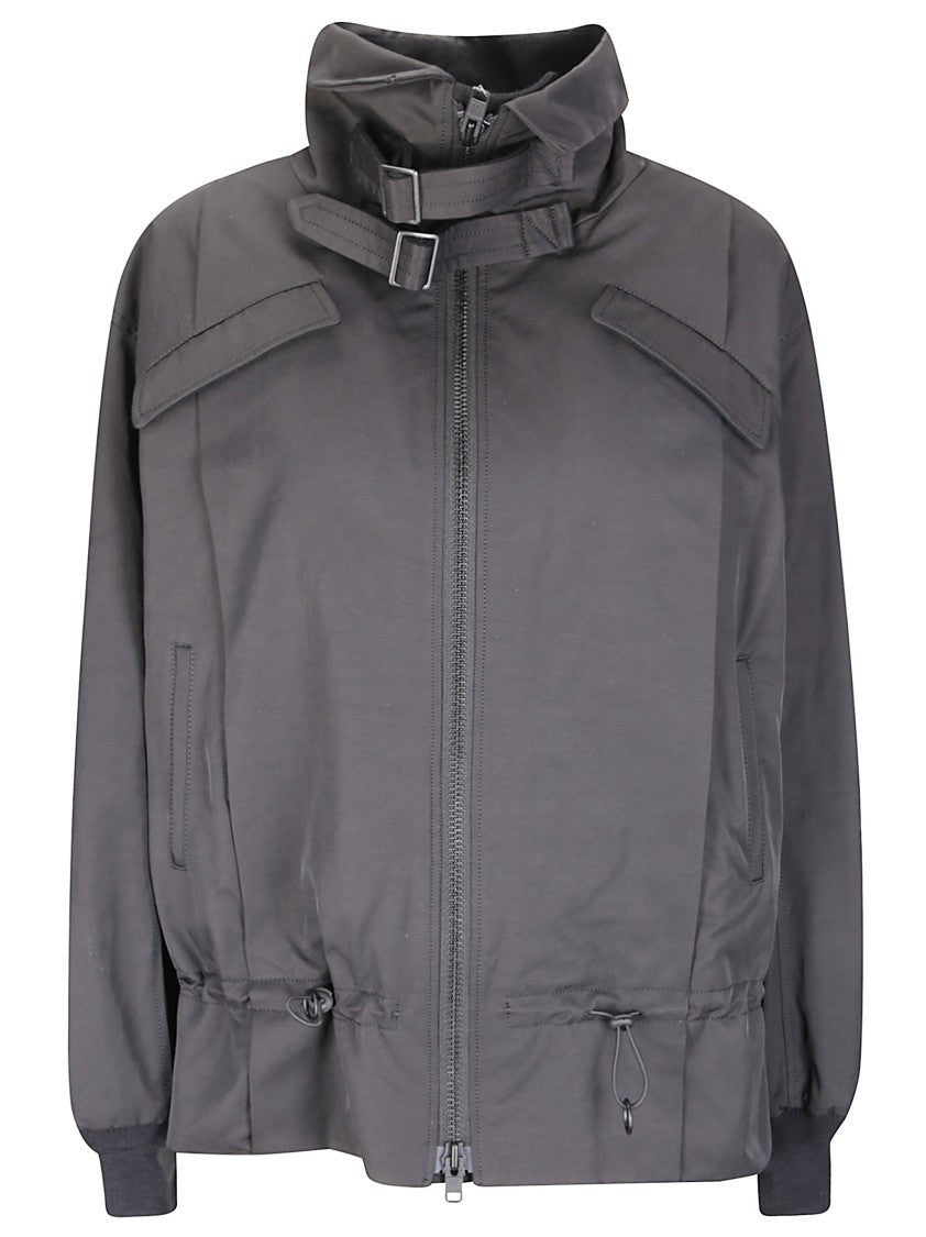 Yohji Yamamoto Shirring Detail Jacket