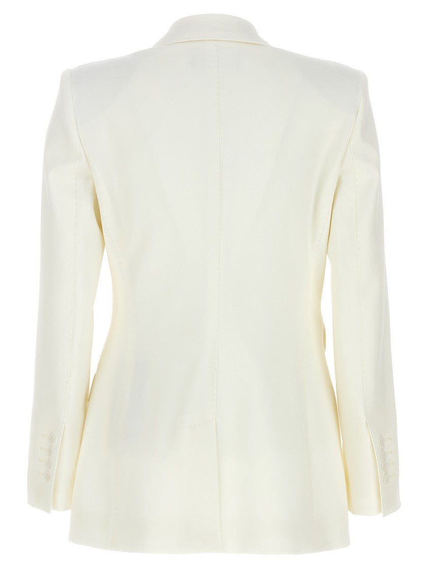 Dolce & Gabbana Turlington Blazer With Peak Lapels And Back Split