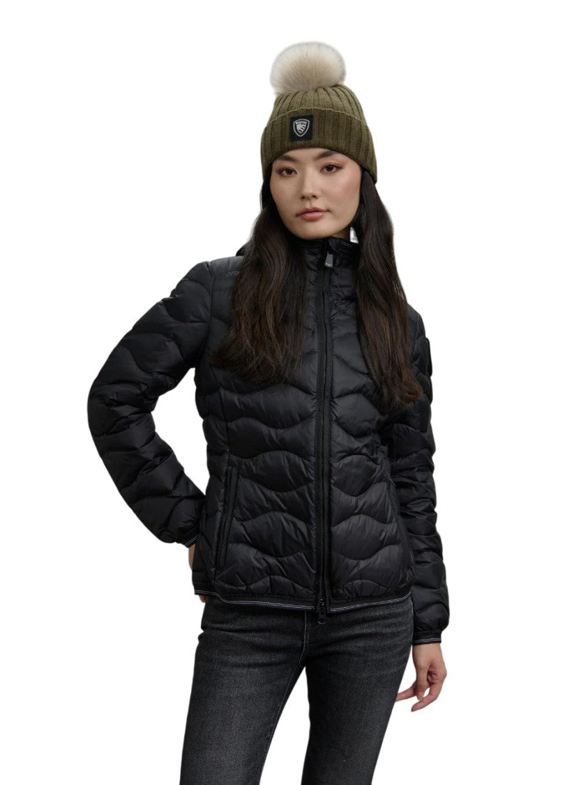 Blauer Flared Fit Water-Repellent Quilted Down Jacket