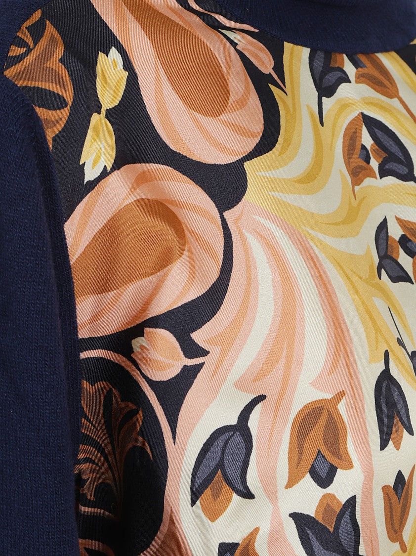 Etro High Neck Sweater With Intricate Pattern