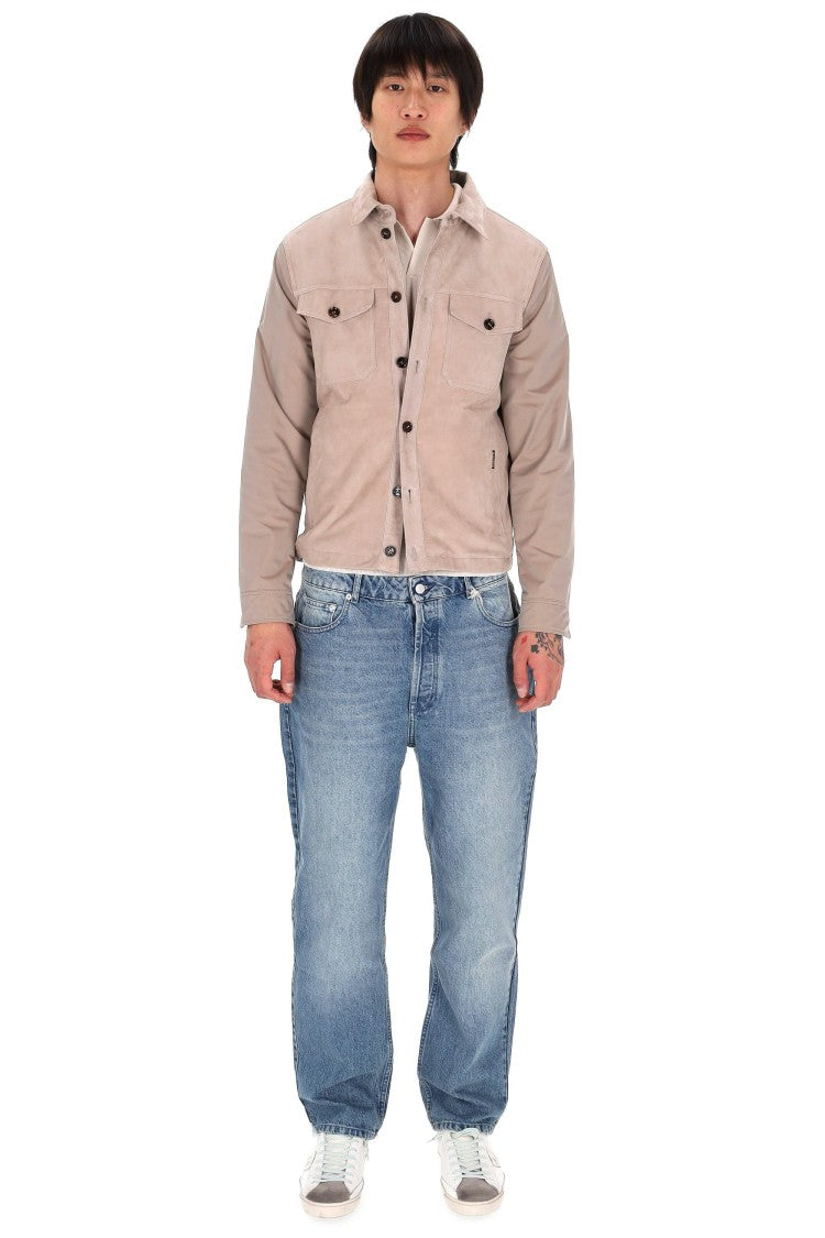 Moorer High-Density Technical Fabric Rain Jacket