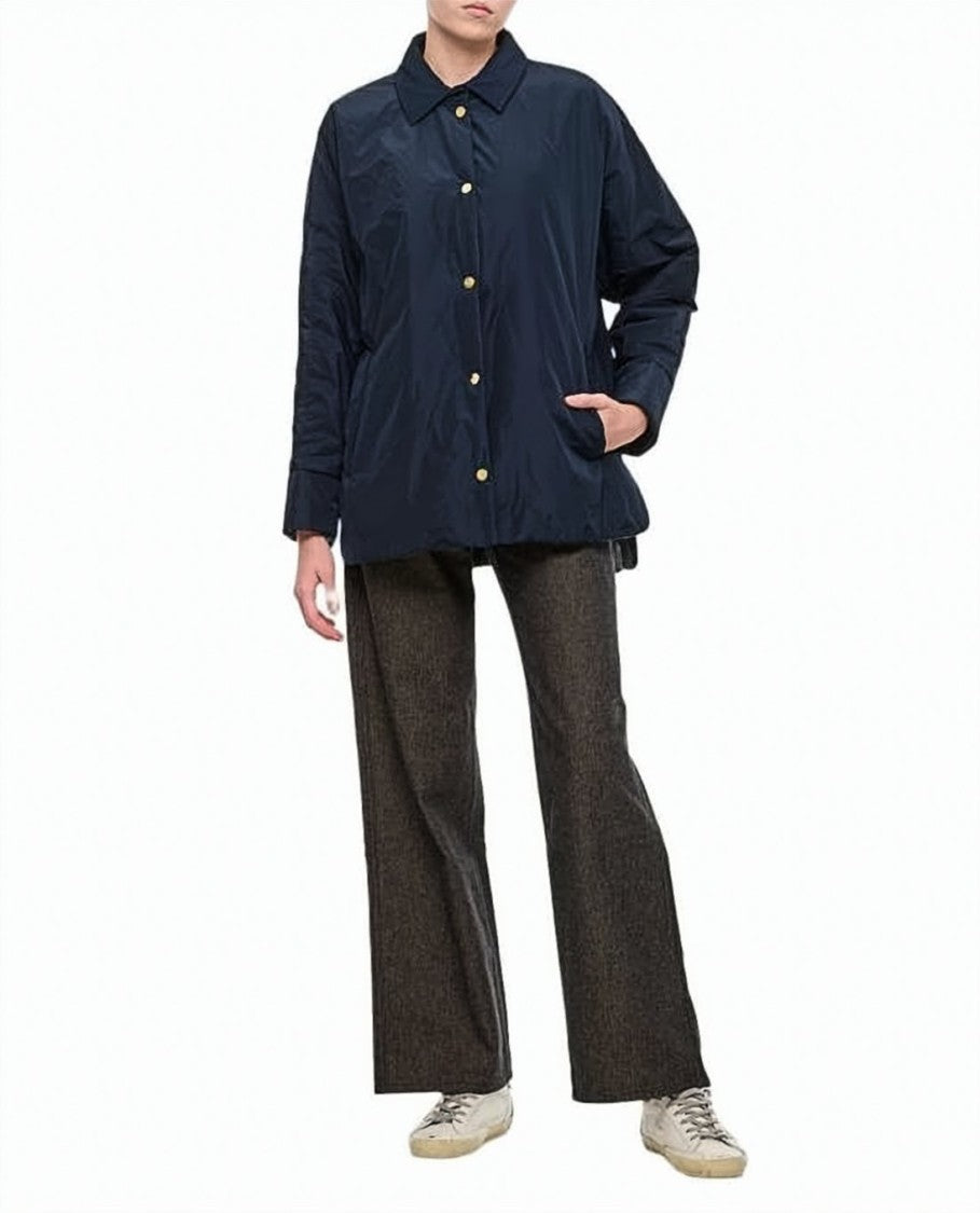 Max Mara Loose-Fit Casual Jacket With Pointed Collar