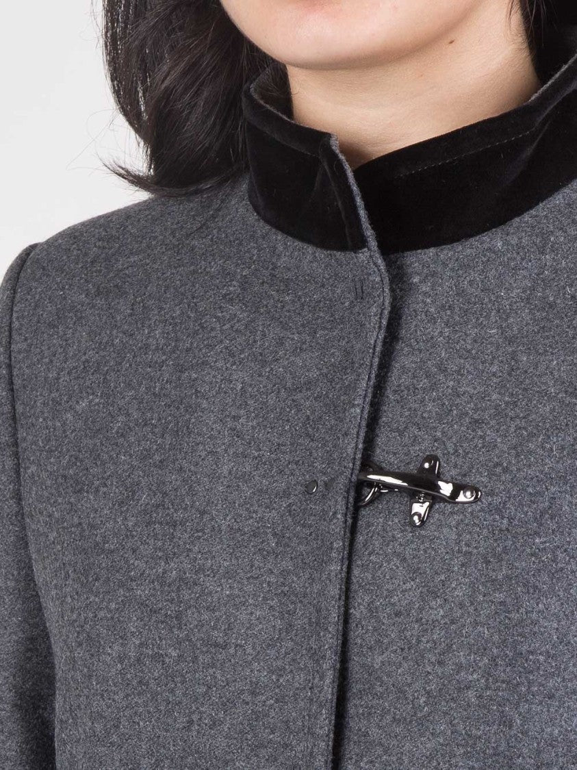 Fay Monopetto Single-Hook Coat