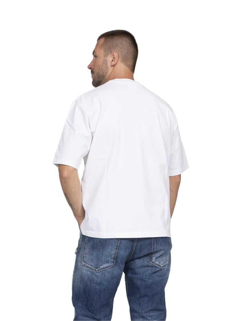 Dsquared2 Loose Fit Nature Graphic T-Shirt
