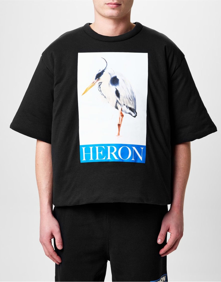 Heron Preston Heron Bird Painted Logo Padded T-Shirt