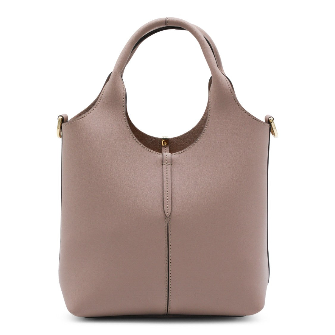 Tod's Muted Pink Leather Tote Bag