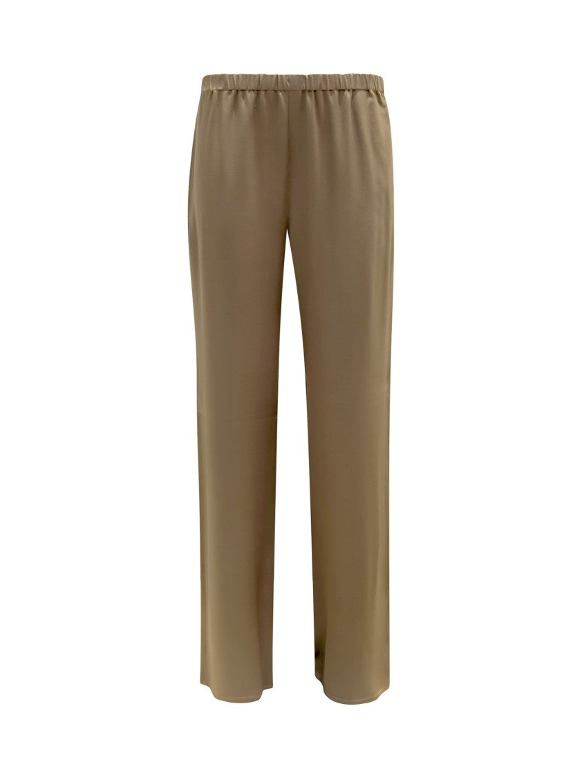 Antonelli Beige Silk Tiete Pants