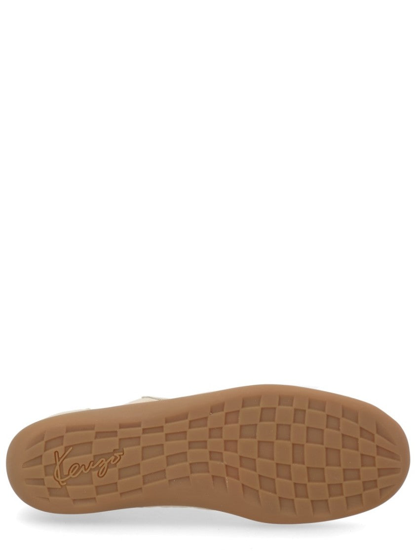 Kenzo Light Beige Kenzo Striker Polyamide Sneakers