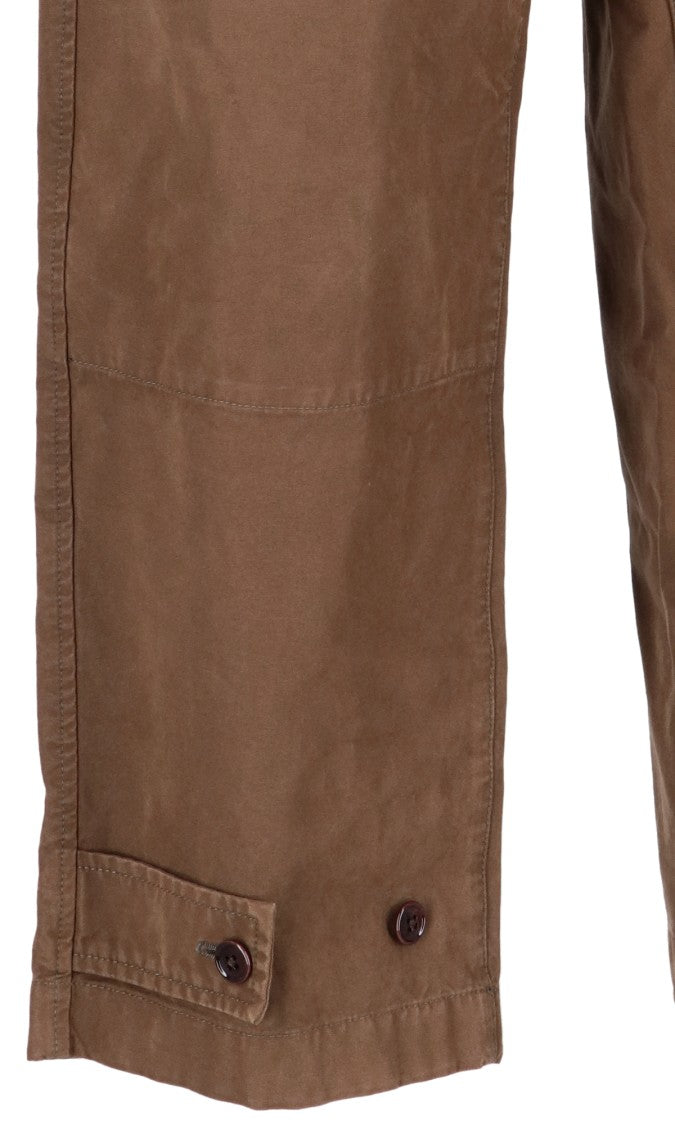 Lemaire 'Military' Pants – Brown