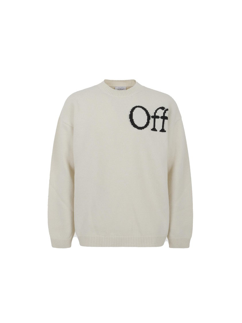 Off-White Bookish Shared Knit Crewneck