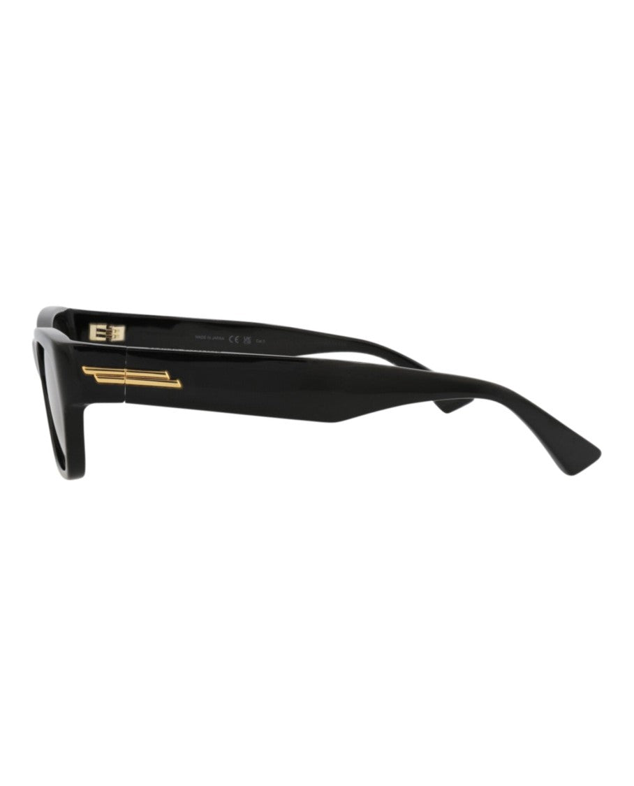 Bottega Veneta Square-Frame Acetate Sunglasses With Gold Accents