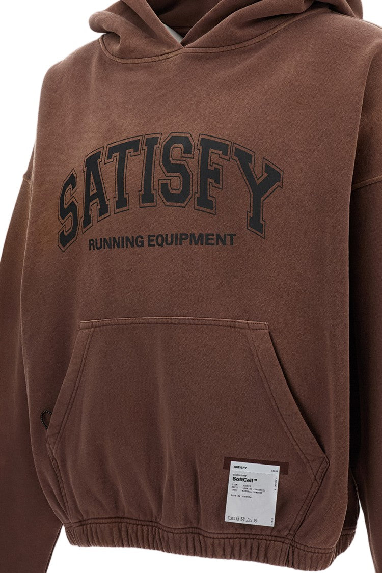 Satisfy Brown Softcell Organic Cotton Hoodie