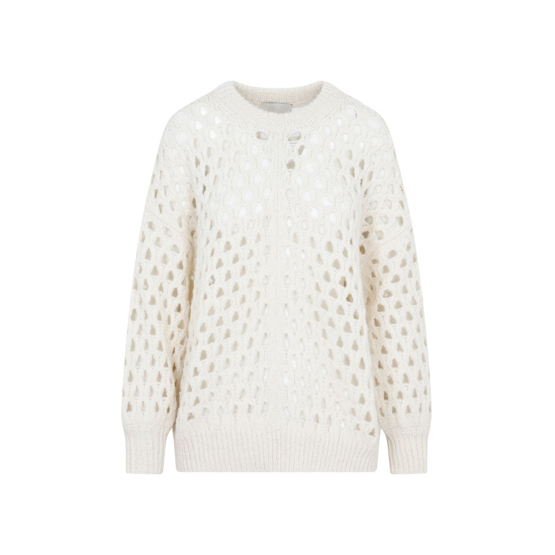 Isabel Marant Ecru Baby Alpaca Tane Sweater